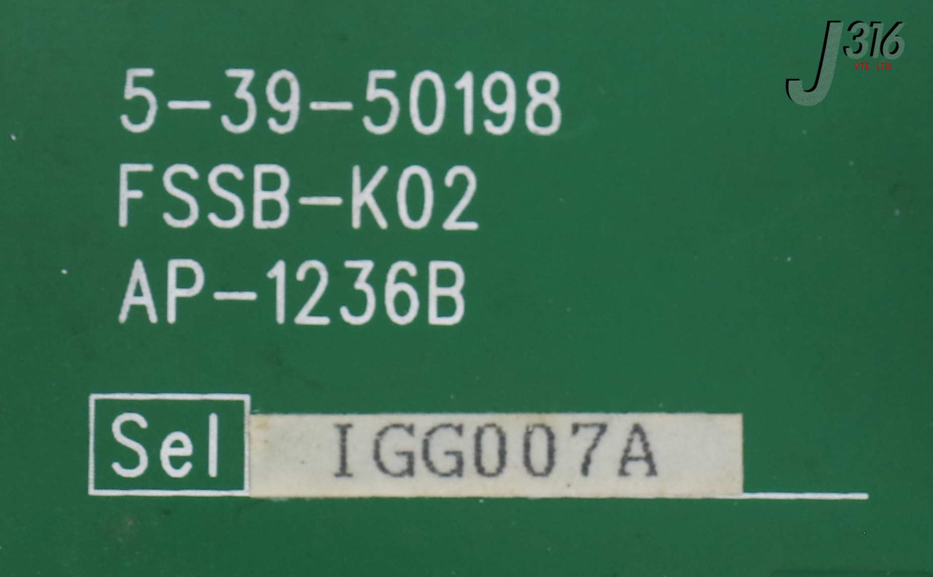 22963 SEL PCB ASSYY, FSSB-K02, AP-1236B 5-39-50198 | eBay